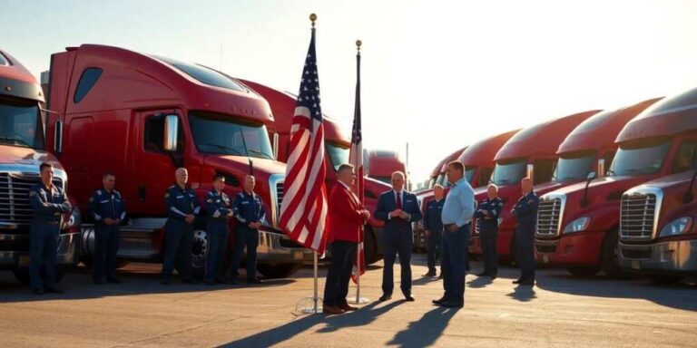 American Truckers Rally Behind Trump’s New Plan