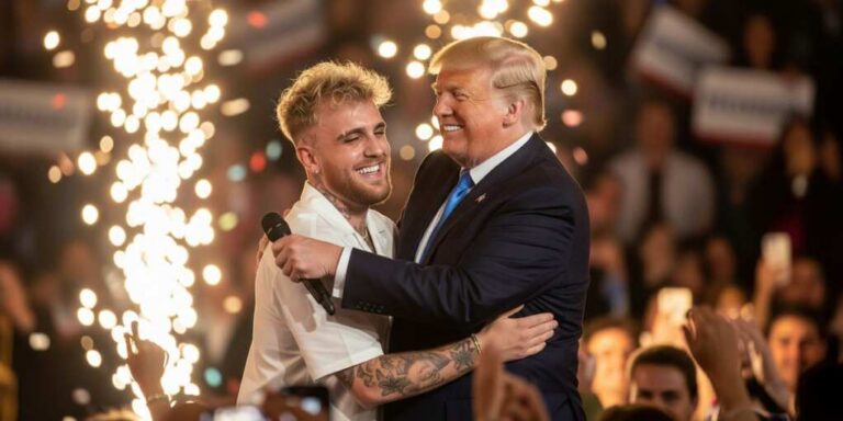 Watch: Trump And Jake Paul Moment Goes Viral