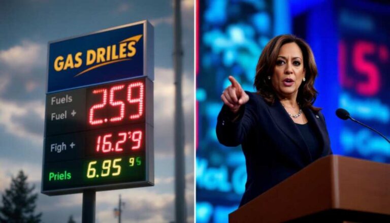 Kamala Harris Is Blaming Trump for Gas Prices After She Literally Said High Prices Were ‘the Price to Pay for Democracy’